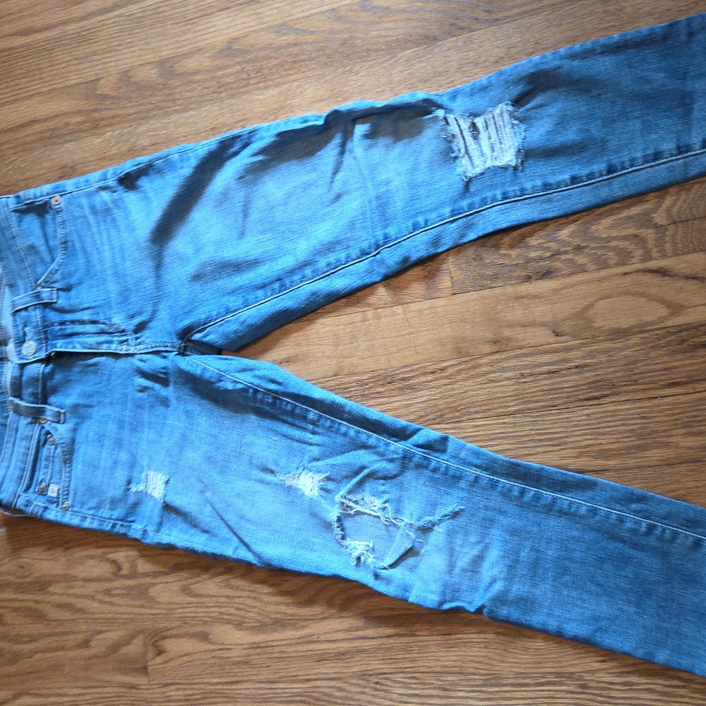 AG Denim Jeans Adriano Goldschmied The Legging Ankle Super Skinny 24 R